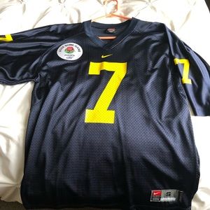 Rose Bowl Patch University of Michigan Jersey #7